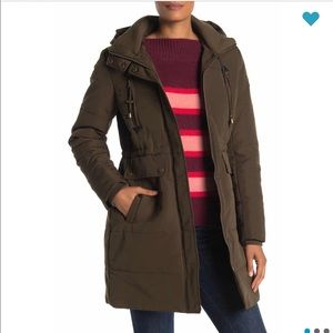 🆕Lucky Brand Missy Faux Fur Hooded Parka Jacket